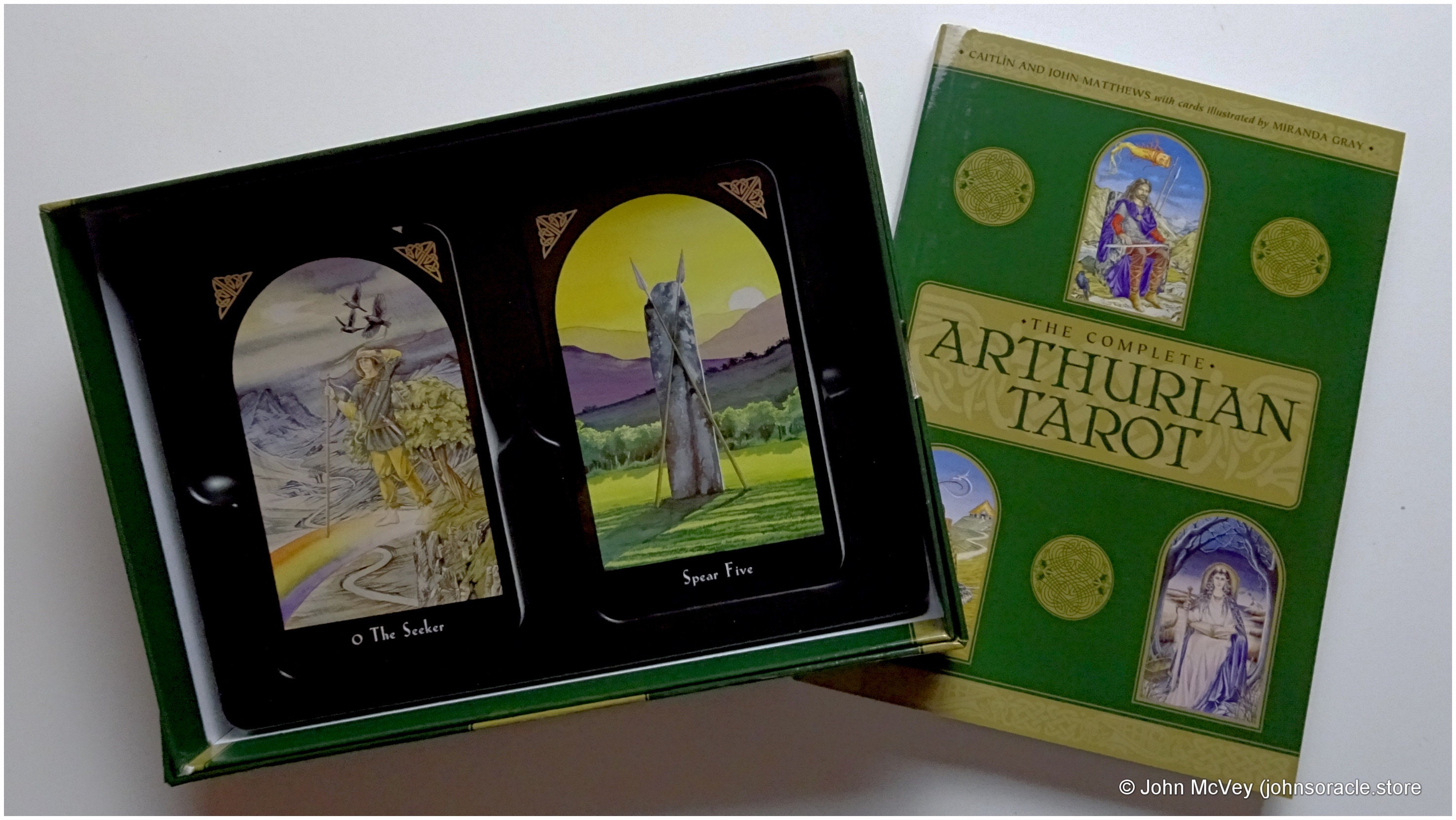 The Complete Arthurian Tarot Cards & Coursebook Set Etsy