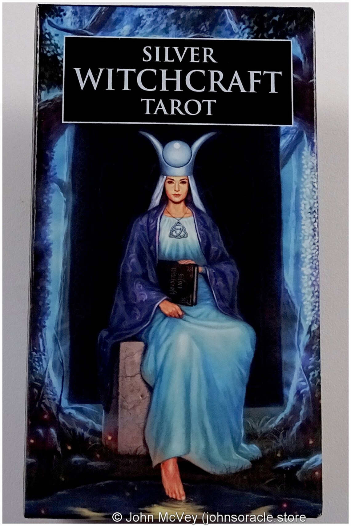 Silver Witchcraft Tarot Cards Barbara Moore Lo Scarabeo | Etsy