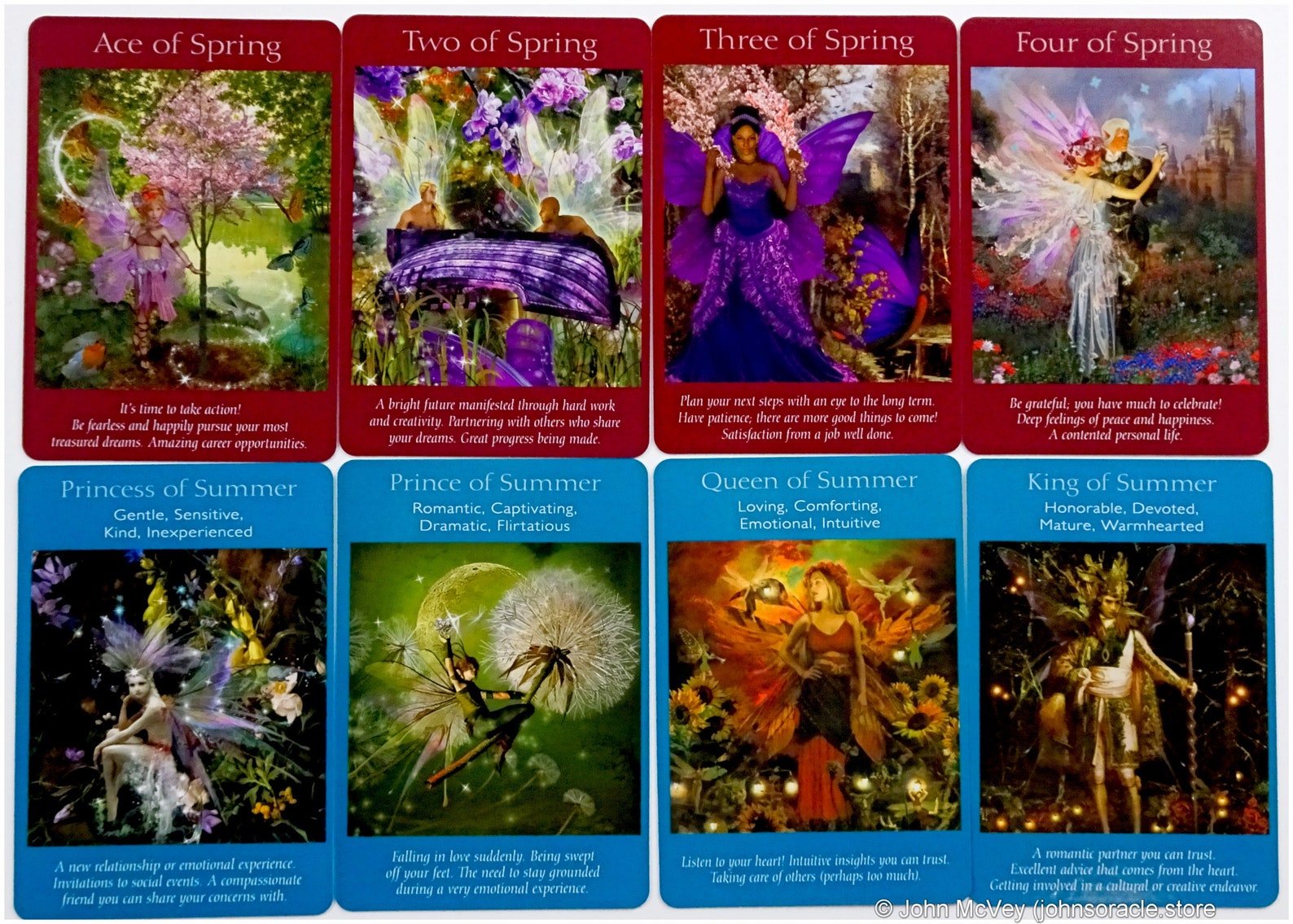 Fairy Tarot Cards Radleigh Valentine hayhouse Etsy UK