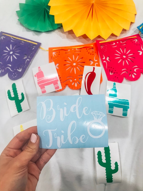 Bride Tribe Diy Wedding Gifts Party Favors Stickers Bride Etsy