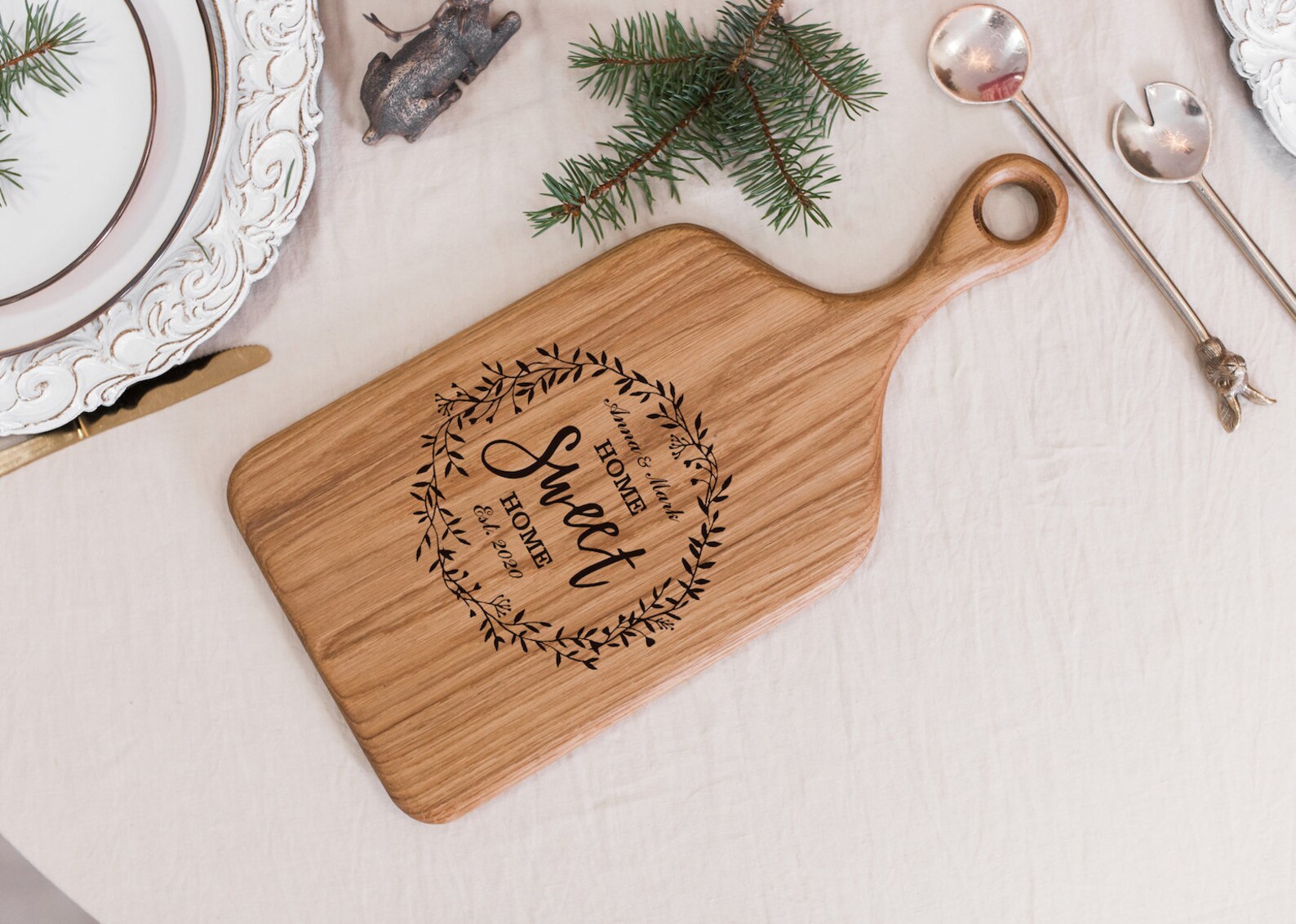 Our First Home Personalized Cutting Board New Home Gift Etsy