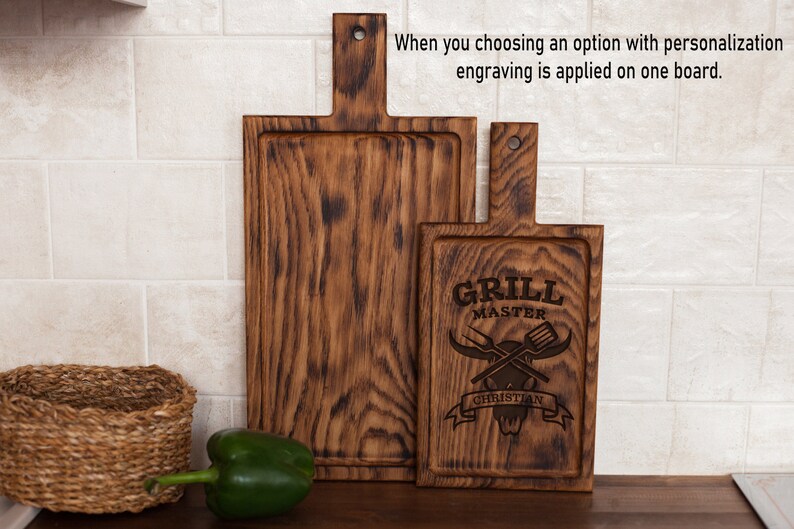 BBQ Cutting Boards Set Cheese Cutting Board Wood Cutting Etsy