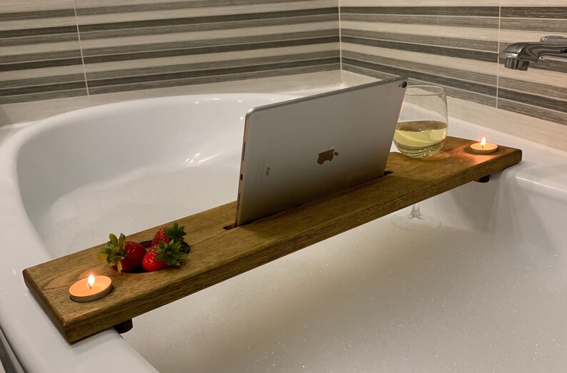 Plateau de baignoire chariot de bain plateau de bain Etsy