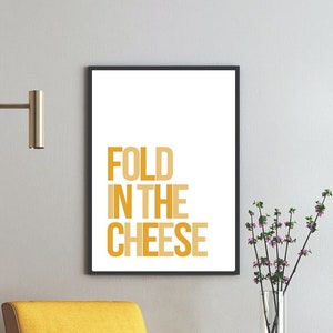 Citação de Moira Rose, Dobre o Queijo, Arte de Schitt&#39;s Creek, Citações de Schitt&#39;s Creek - Quatro (4) Tamanhos - DOWNLOAD INSTANTÂNEO