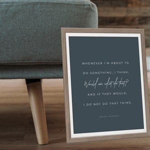 Dwight Schrute Quote, Would An Idiot Do That, The Office Print, Dwight Schrute Print, The Office Quotes Four 4 Sizes INSTANT DOWNLOAD image 2