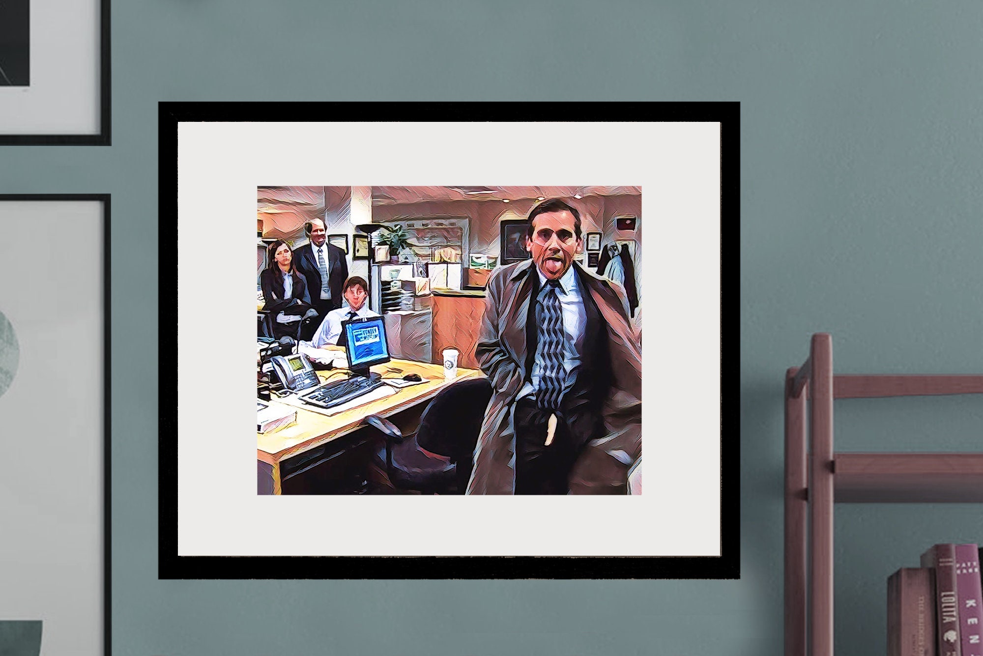 The Office Art, Michael the Flasher, Michael Scott, Wall Art, the