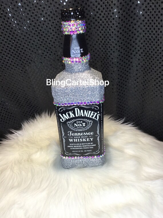 Bling Glam Liquor Bottle Empty Etsy