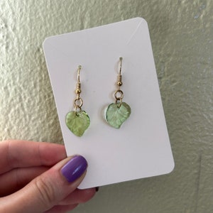 Gold Leaf Earrings