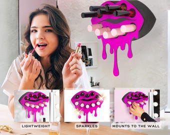 Mothers Day, Gifts for Mom, Unique Gift for Mom, Cute Gift for Mom, Makeup Gift for Mom, Girly Wall Art, Makeup Vanity, Beauty Wall Art