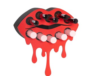 Organizador de Labial, Organizador de Maquillaje, Lapiz de Labios, Arte de Pared, Organizador de Labios, Regalos para Ella, Regalo Unico