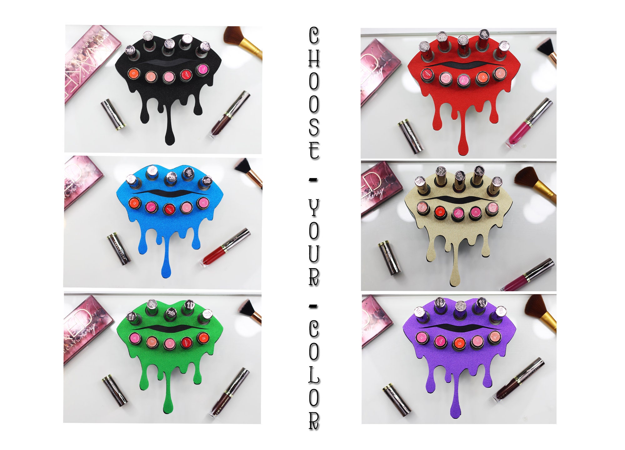 Girly Wall Art Makeup Vanity Decor Girl Room Wall Decor Etsy