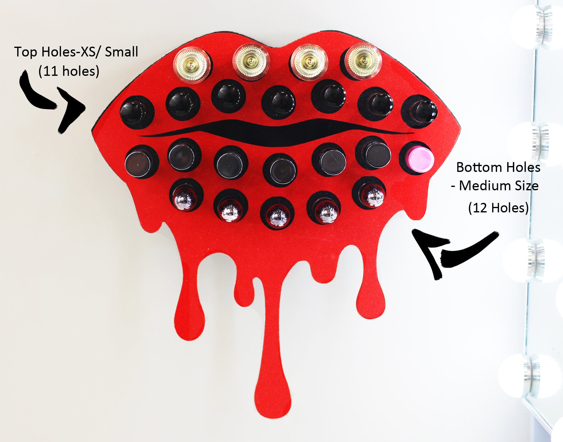 Girly Wall Art Makeup Vanity Decor Girl Room Wall Decor Etsy