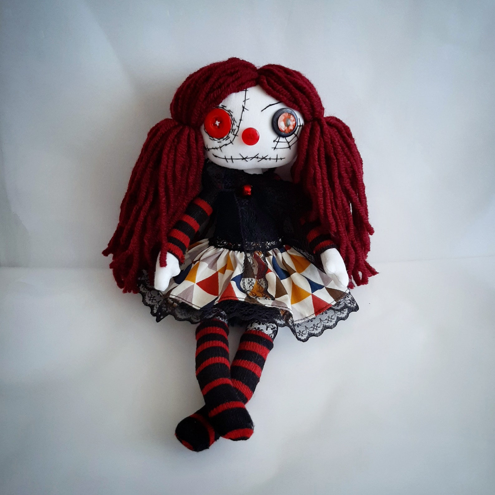 scary rag doll