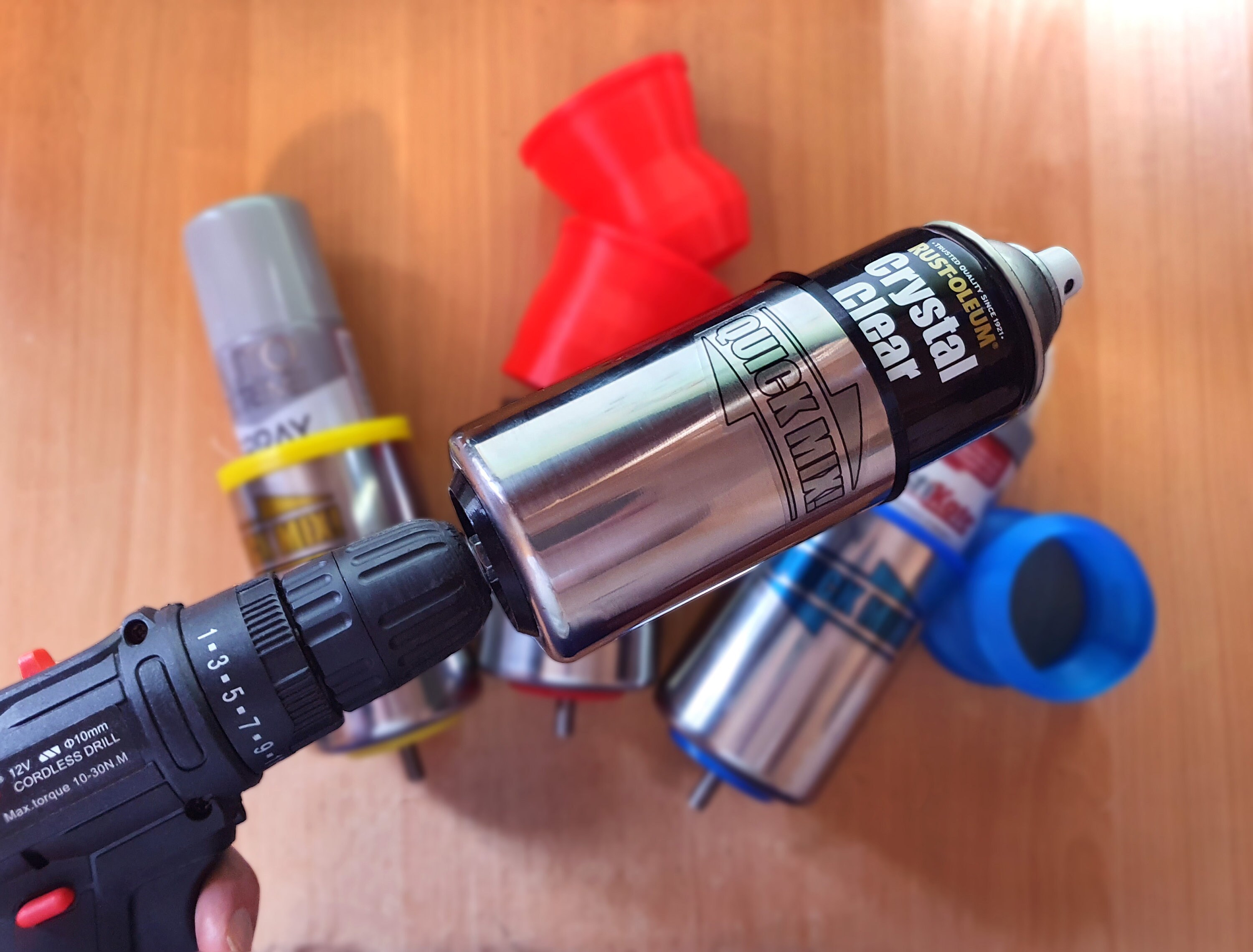 Quick Mix Spray Can Mixer Etsy UK