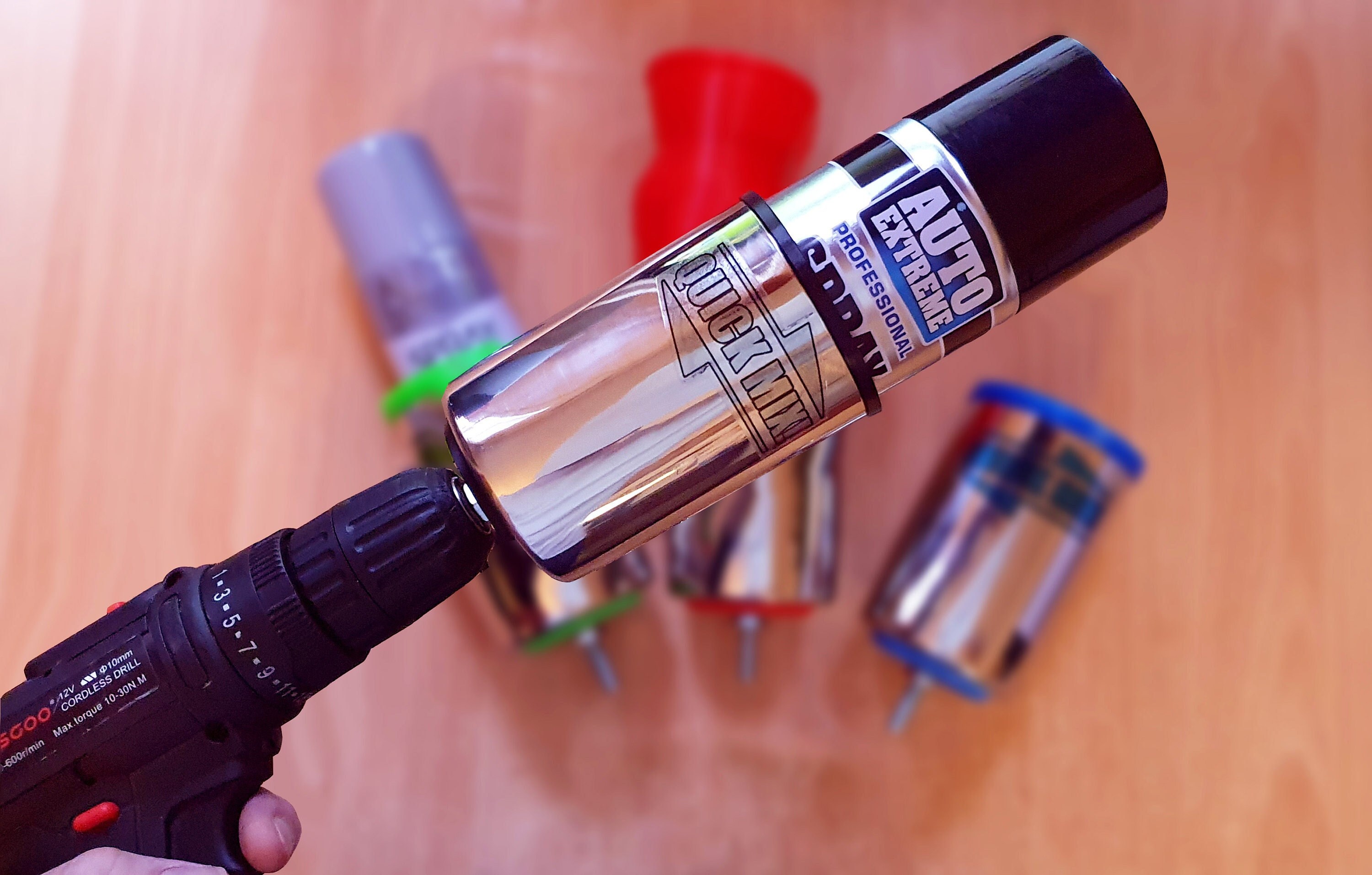 Quick Mix Spray Can Mixer Etsy UK