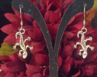 Boucles d'oreilles Gecko