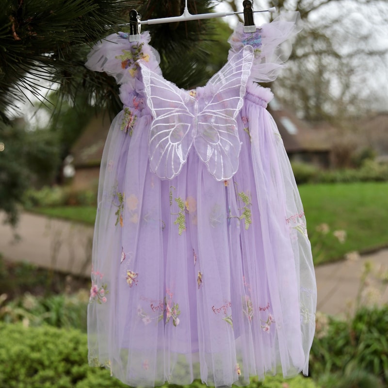 Baby Butterfly Dress and Legging White main image 0