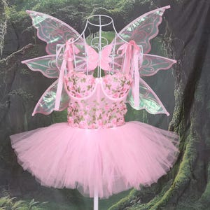 Pink Corset Fairy Core Dresses - Etsy