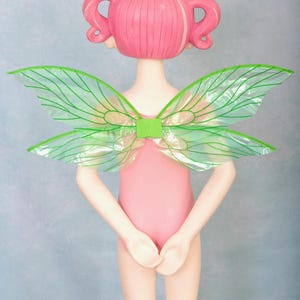 Green Dragonfly wings Whimsical Iridescent Fairy Wings, Perfect for Dress-Up & Cosplay. By Wild Daisy