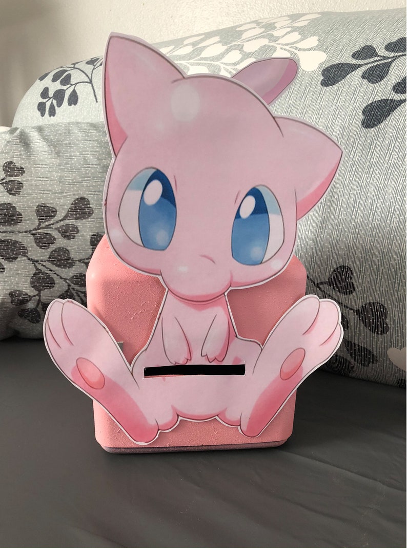 Pokemon Mew Valentines Box Printable Kit | Etsy