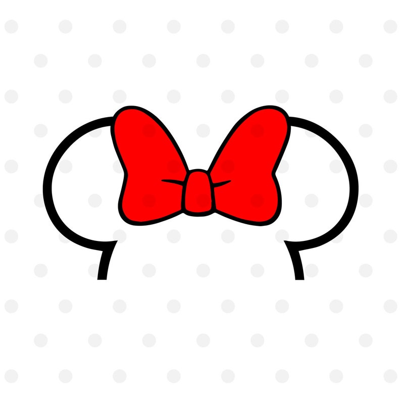 Free Free 289 Minnie Mouse Disney Ears Svg SVG PNG EPS DXF File