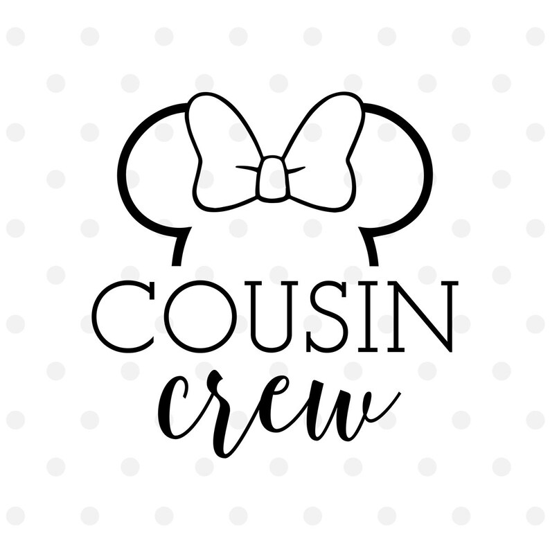 Download Cousin Crew SVG Disney Svg Disney Vacation Svg Cut File ...