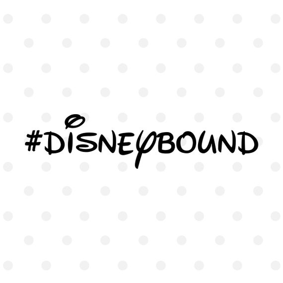 Download Disney Bound SVG Hashtag Svg Disney Vacation Svg Cut File ...