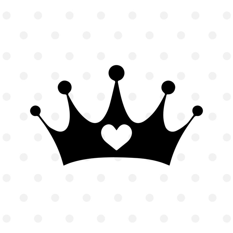 Free Free Crown With Heart Svg 397 SVG PNG EPS DXF File