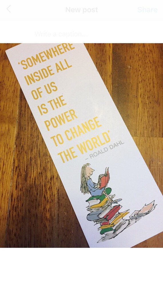 Bookmarks: Roald Dahl, Matilda