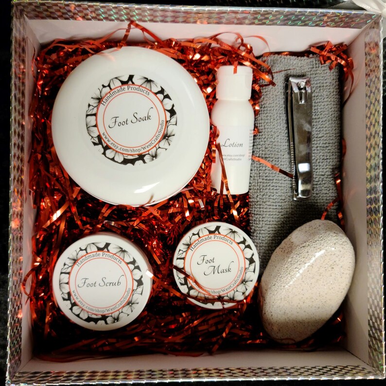 Pedicure Deluxe Gift Set luxury foot care kit foot spa Etsy