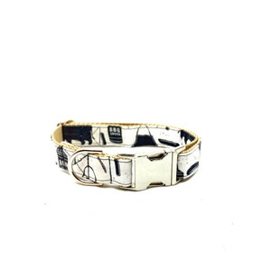 BBQ 犬用首輪 - 春/夏用犬用首輪 - ニッケル金具 - シルバーバックル - 耐久性 - 男の子用犬用首輪 - グリル用犬用首輪