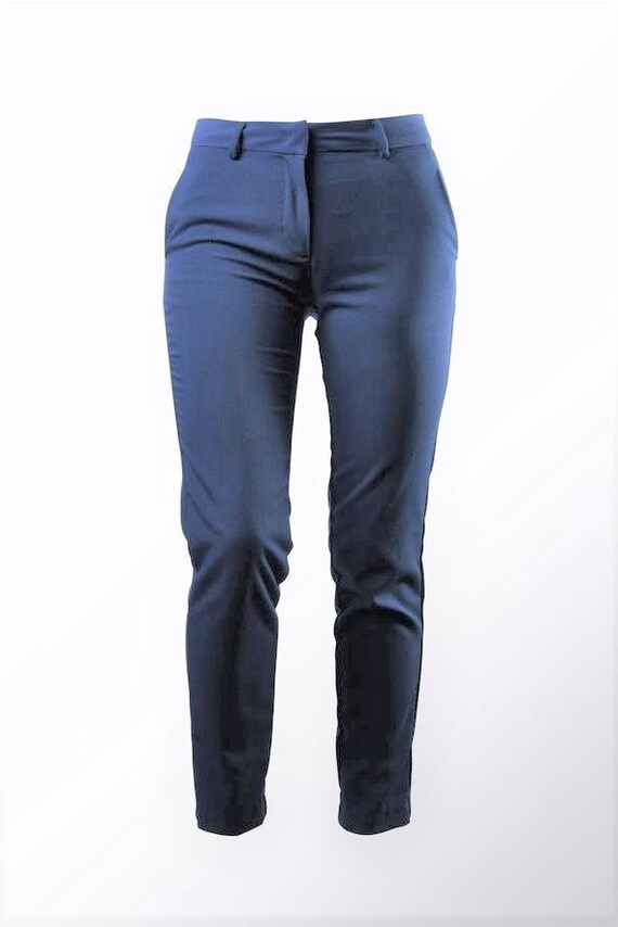 mid rise work pants