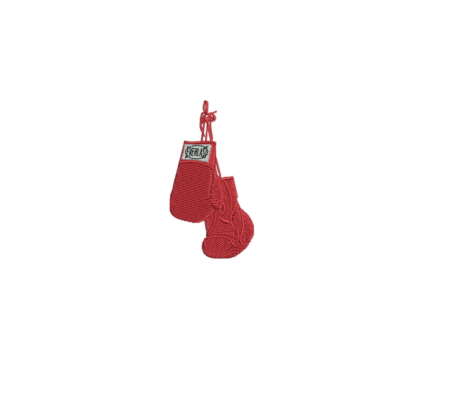 Machine Embroidery Design Hanging Boxing Gloves INSTANT DOWNLOAD Etsy