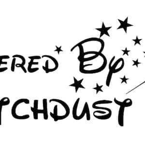 Powered by Bitchdust car decal