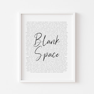 Taylor Swift - Blank Space Lyrics