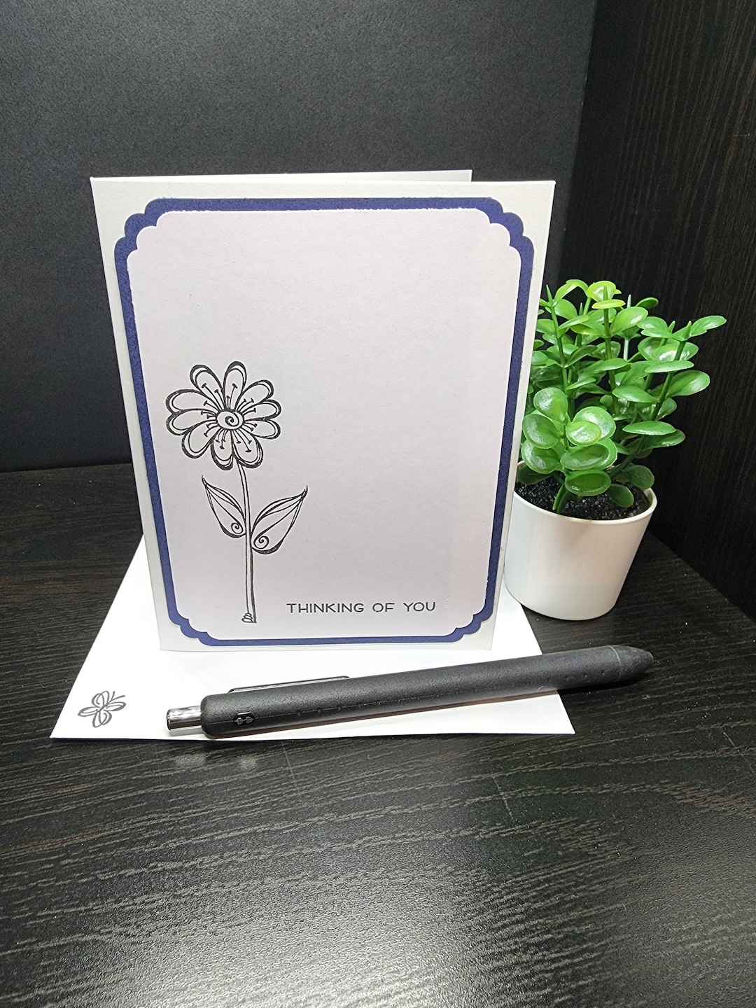 Thinking of You - Simple Sympathy Card - Etsy
