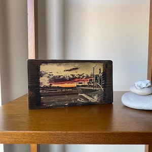 empty streets|covid|pandemic|woodward avenue photography|detroit|michigan|detroit zoo|royal oak|city|sunset|wood wall art|gift