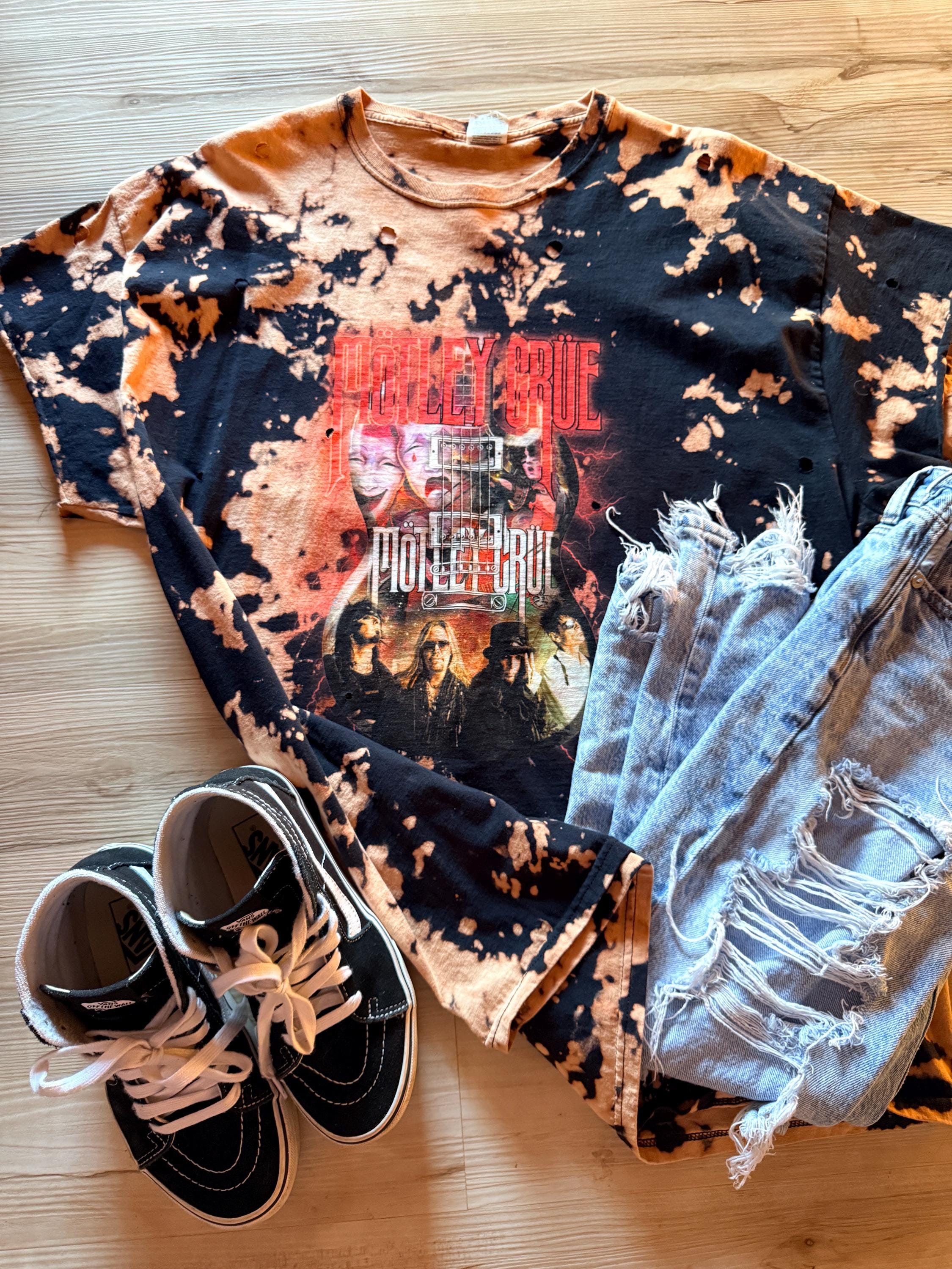 Motley crue tie dye - Etsy 日本