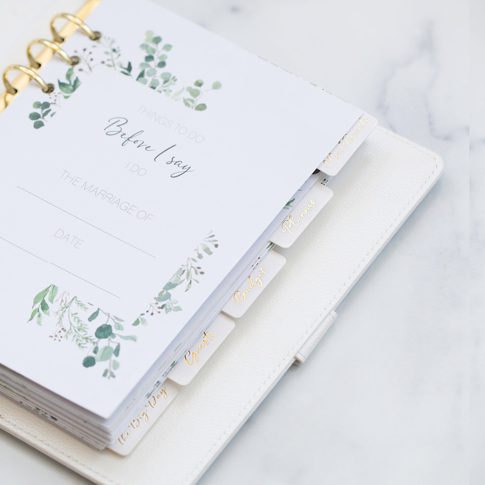 Wedding Planner Book and Organizer 