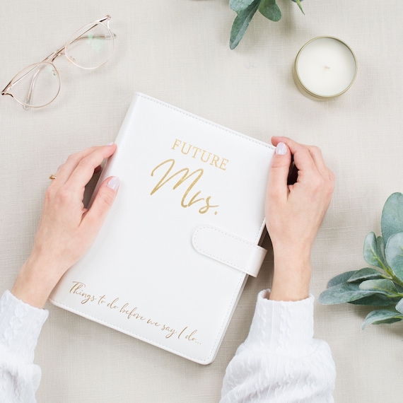 Wedding Planner Book and Organizer 'future Mrs' Etsy