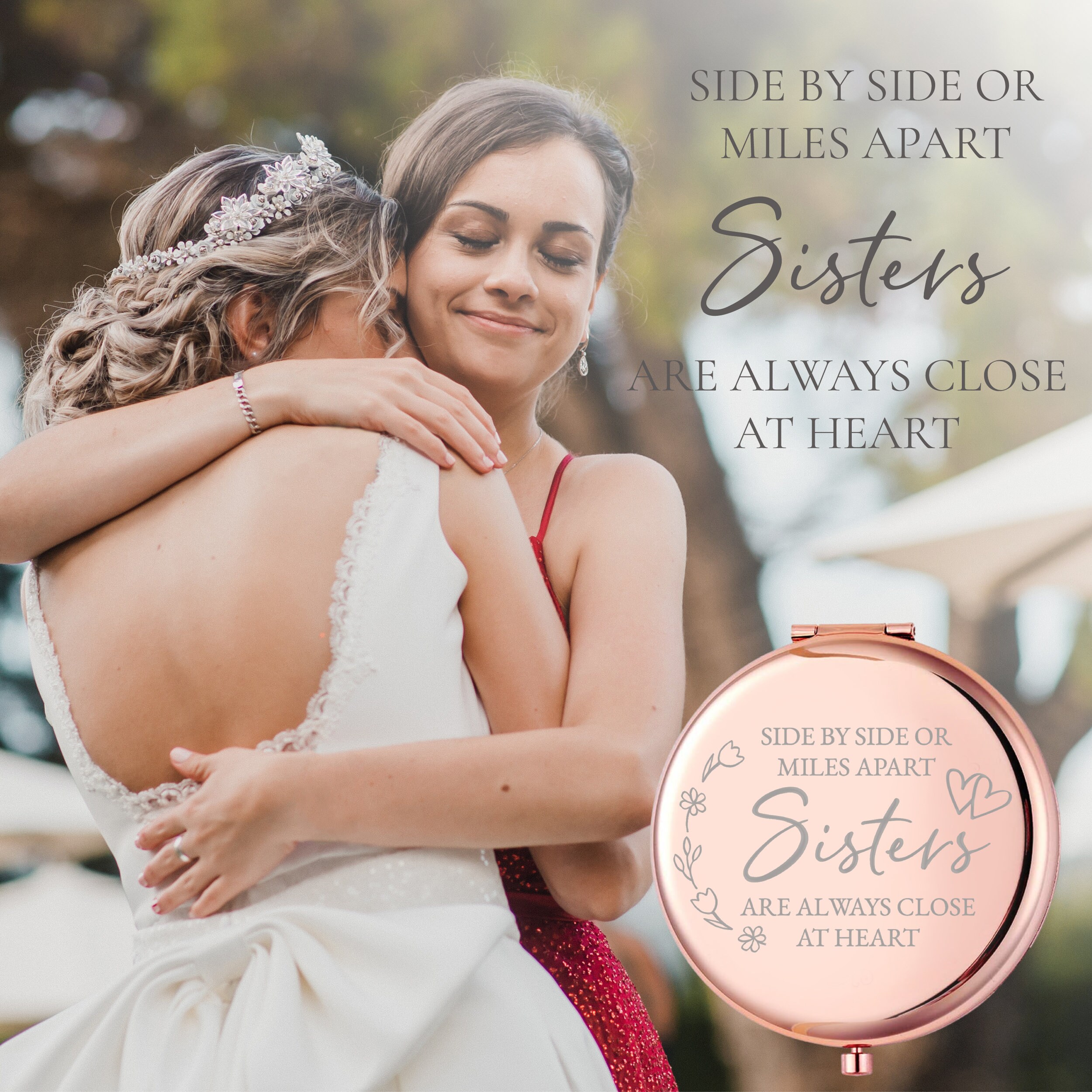 Sister of the Bride Gift Sister Wedding Gift From Bride Etsy