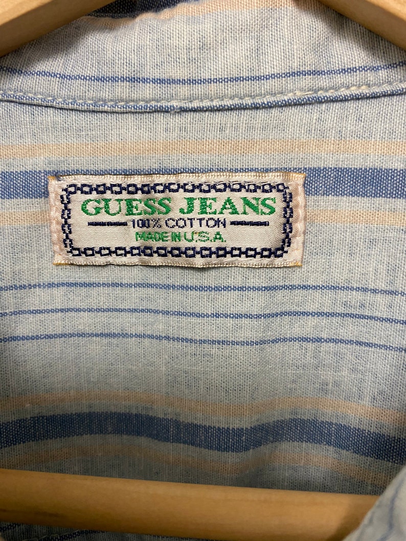 Vintage Guess Jeans Camp Shirt