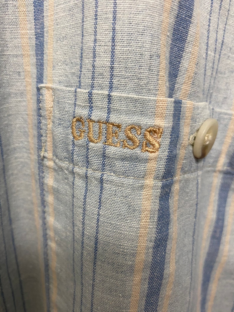 Vintage Guess Jeans Camp Shirt