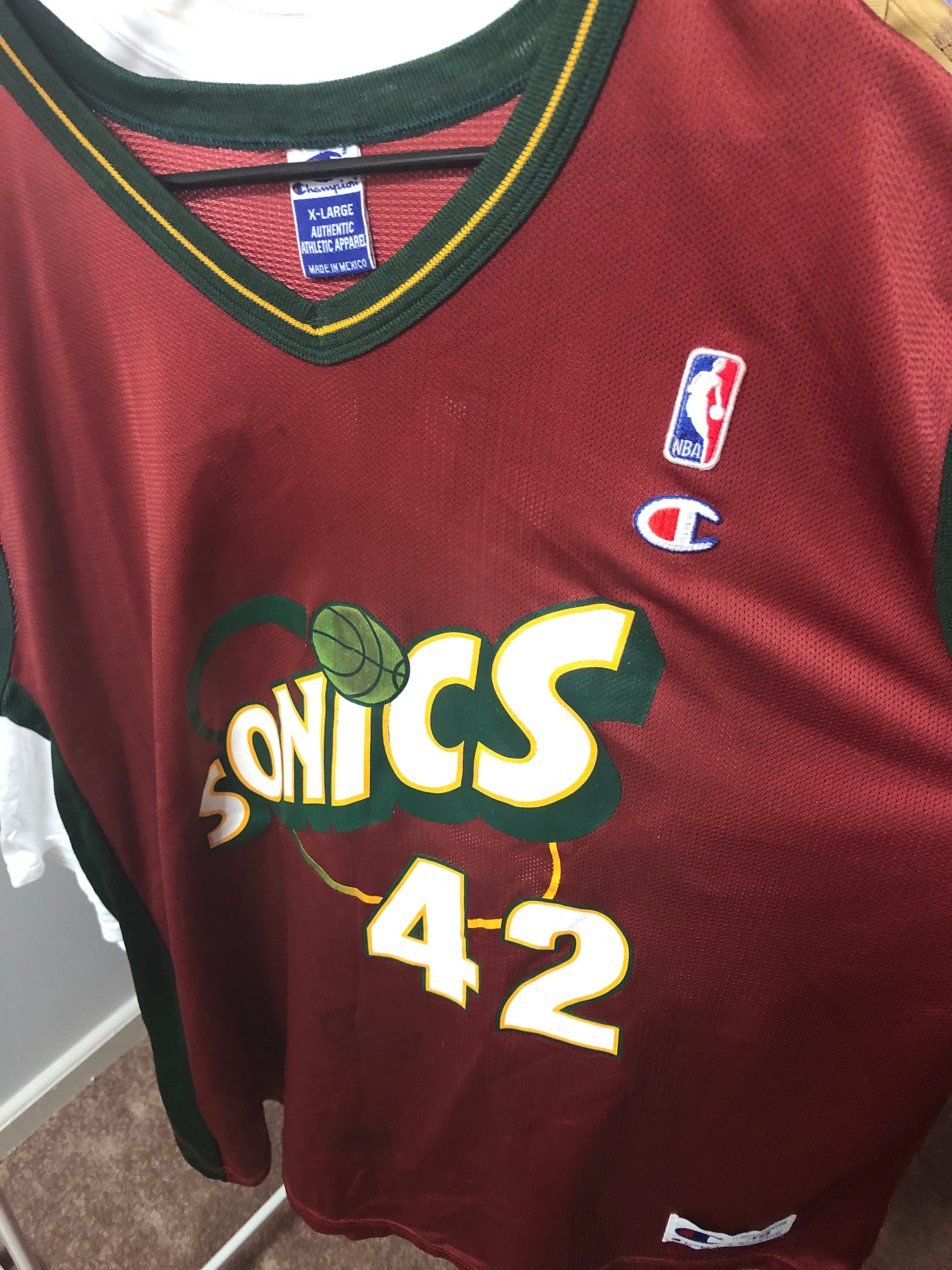 sonics jersey