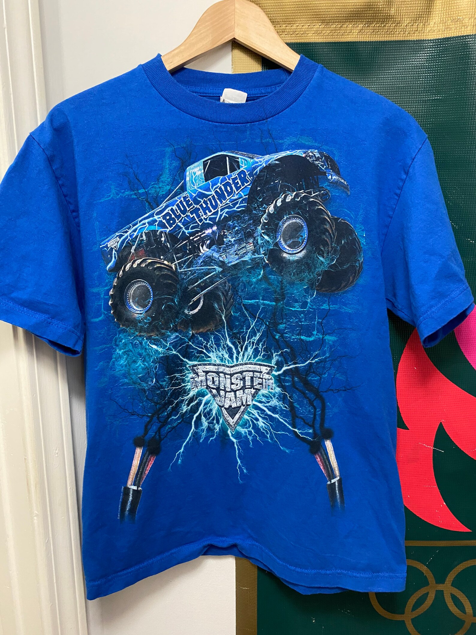Vintage Blue Thunder Monster Jam T-shirt | Etsy