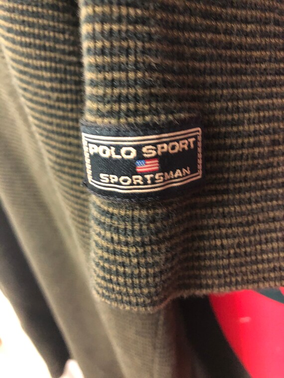 Vintage Polo Sport Striped Shirt - image 2