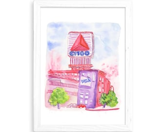 CITGO - Watercolor Home Decor / Kitchen