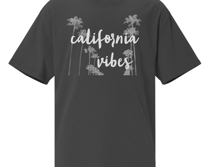 Oversized California Vibes T-Shirt