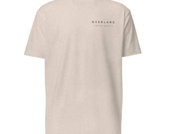 Overland The Shit Out of It Shirt | Minimal Overland Tee | Off Road Adventure Shirt | Outdoor Graphic Tee | Palm & Heart Originals | IYKYK