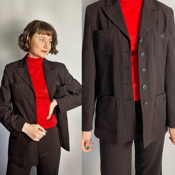 Vintage BIBA pinstripe suit